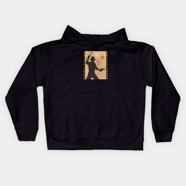 Han Jones Kids Hoodie by EightiesBeast